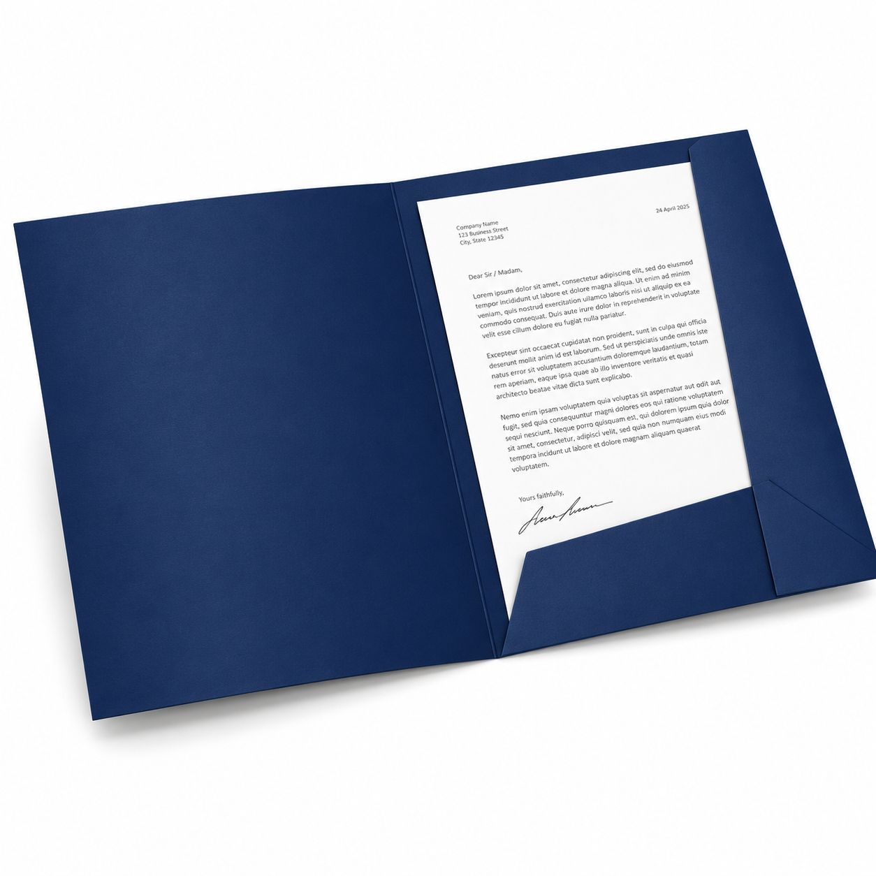 Premium Presentation Folders